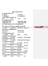 Đề kiểm tra giữa học kì 2 Hoá học 9